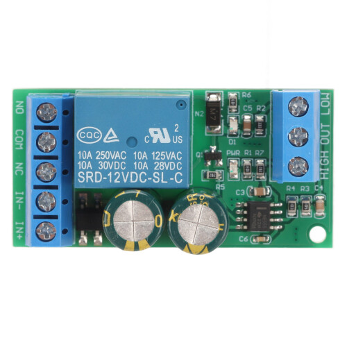 Wasserstandskontrollermodul 12V Flüssigkeitssensor Relais-Panel für Aquarium 1