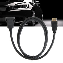 3ft HD Multimedia Schnittstellenverlängerungskabel für Auto, Motorrad, Boot – Schwarz