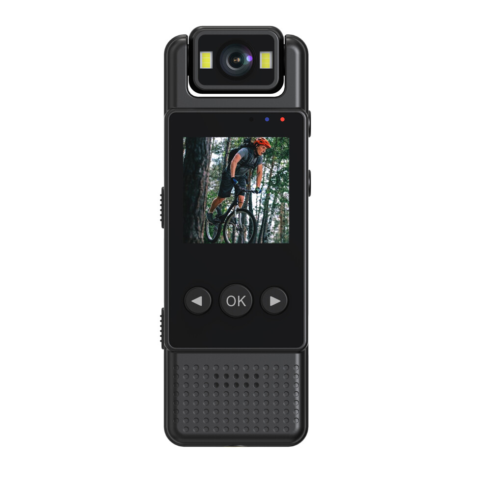 Portable 1.3" Screen Body Camera With 16G, 1080P, 180 Rotatable Lens 8361376860479