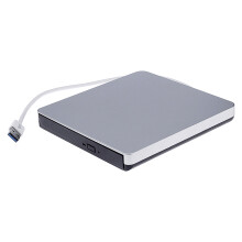 USB 3.0 External Optical Drive: CD/DVD RW Ultra-Slim Anti-Shock Tech