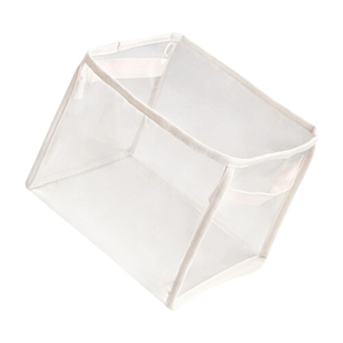 PVC Organizers Clear Water Resistant Foldable Laundry Basket-32