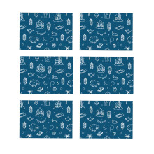 Papier d'emballage cadeau de Festival, feuille-type F