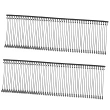 5000 pieces adhesive marker pins, barbed sock tags, hanging label barbs, standard label fasteners, clothing tags, closure, black PP, black.