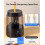 Electric Pencil Sharpener for No.2/Colored Pencils (68mm) Black 2