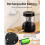 Electric Pencil Sharpener for No.2/Colored Pencils (68mm) Black 5