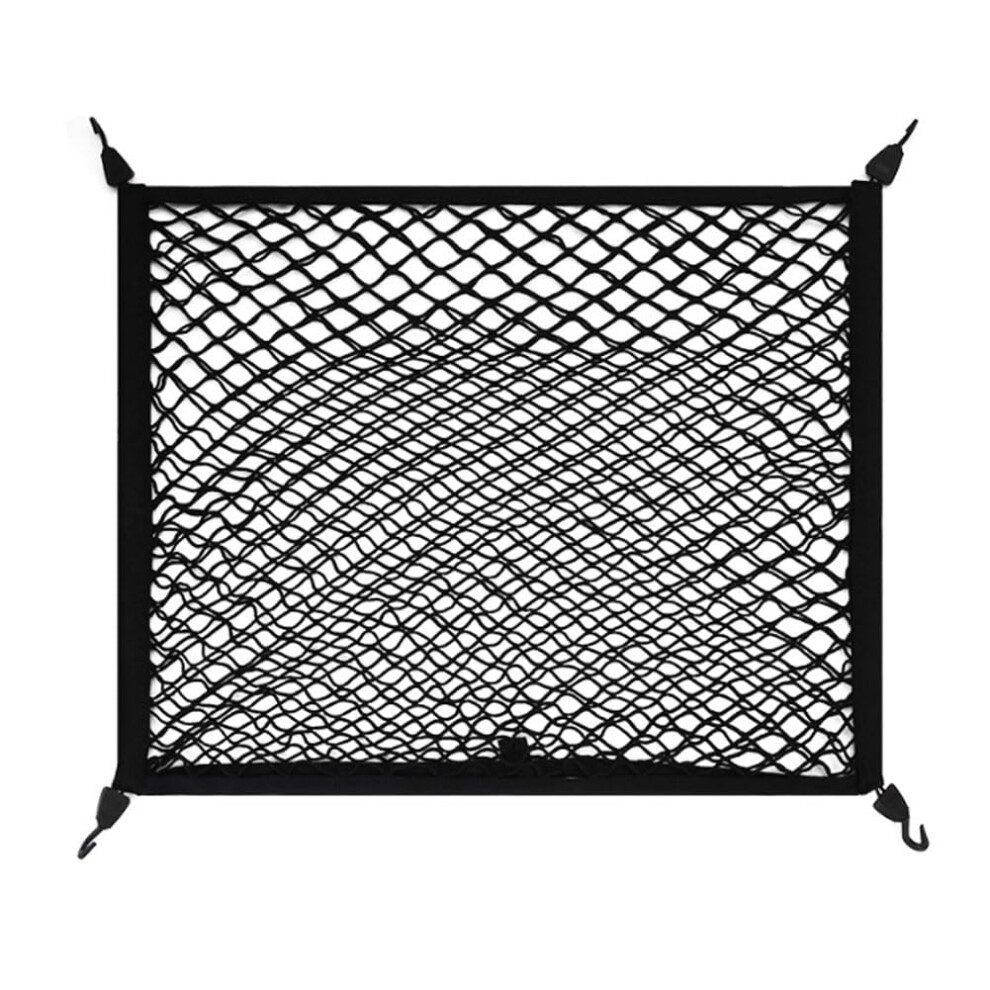 Car Cargo Net For Kia Sportage Ql Gtline 20172022, Doublelayer Elastic Mesh Trunk Organizer With Hooks 9365369672567