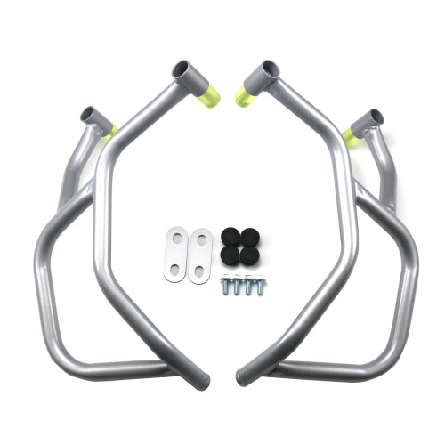 For 800MT     Motorcycle Engine Guard Crash Bar Protector Bracket Silver Ref: 7195