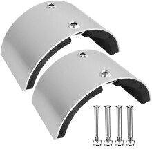 Drywall Stilts Accessories Aluminum Alloy Comfort Plates Curved Leg Replacement Parts 2Pcs
