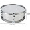13 Inch Snare Drum Set, Adjustable Strap, Percussion Marching Drum Sticks, Party Performance Drum for Learning Silver 3