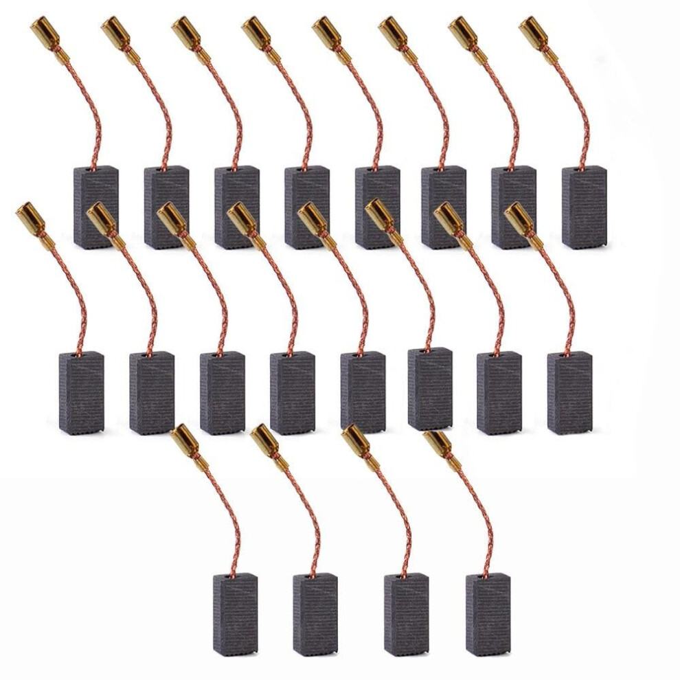 20Pcs Gws 750 Gws 750115 Generic Carbon Brushes Angle Grinder Carbon Brushes Replacement 9412369878922