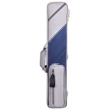 3x4 Oxford Cloth Pool Cue Case High Capacity Billiard Cue Stick Bag in Blue for Multiple Cues and Accessories