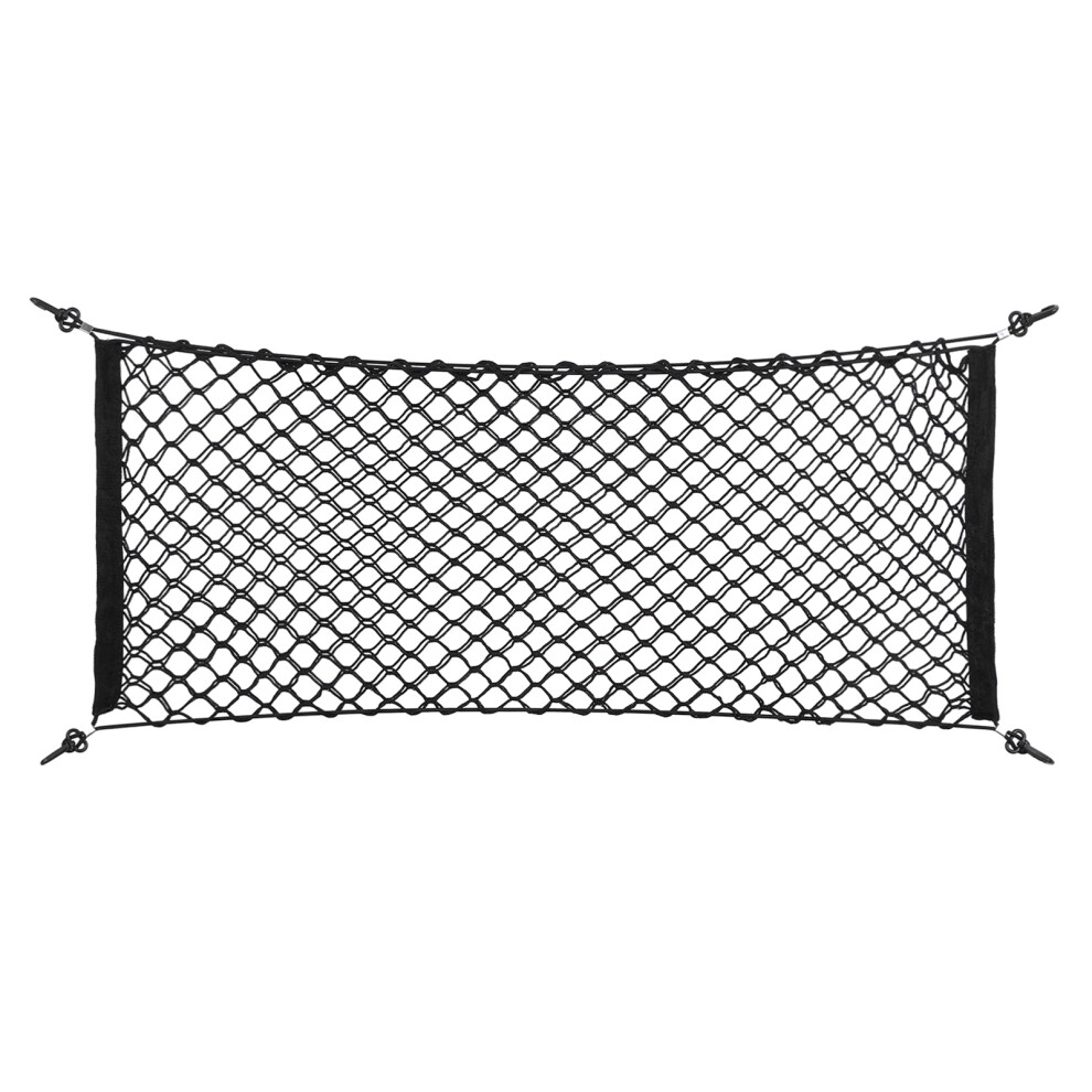 Car Organizer Cargo Net Universal Mesh, Durable Polyester Stretchable Trunk Netting With Hooks Heavy Duty Elastic Storage For Suv Pickup Truck Van 9190834204956