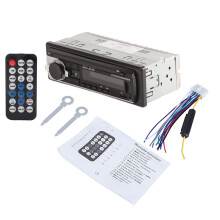 Stereo auto Bluetooth hands-free, radio FM, stereo digital, USB SD, MP3player, intrare AUX, efecte sonore, încărcare rapidă, telecomandă,