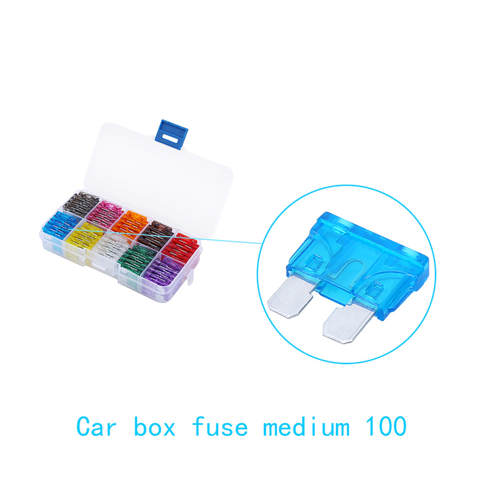 Universal Car Fuse Kit Corrosion Resistance Enhanced Conductivity Color Coded Auto Fuse Set For Vehicles With Carry Case 2A 3A 5A 7.5A 10A 15A 20A 25A 9159805511103