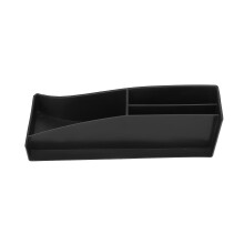 Inserto per console centrale per Mercedes Benz Classe C 2022, installazione semplice, vassoio portaoggetti con scomparti multistrato, design ordinato