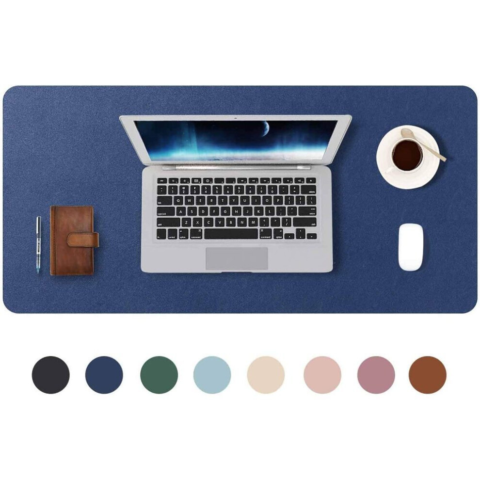 Pu Leather Desk Mat For Desk Protection, Xl Extended Mouse Pad With High Durability And Anti-Slip Base, Spacious Writing And Laptop Surface For Office 9468298823960