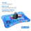 Χαλί Tummy Time για Νεογέννητα και Νήπια, Χαλί Παιχνιδιού Νερού Αισθητηριακής 2