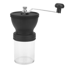 Molinillo de café manual artesanal, molinillo portátil con muelas de cerámica, diseño práctico para viajes y preparación de café en cualquier