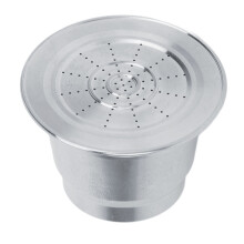 Edelstahl-Kapsel, 46 g, wiederverwendbar, 3,6  3,6  2,8 cm