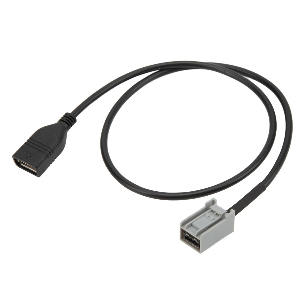 Usb Female Input Adapter With Aux-In Audio Cable, Direct Control Music Play For Usb Car Adapter, Mp3 Wma Wav Support In Mitsubishi Outlander Asx 9437117488451