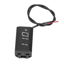Digital-Voltmeter LED-Anzeige 12V-80V Universell für Auto Motorrad Elektrofahrzeug
