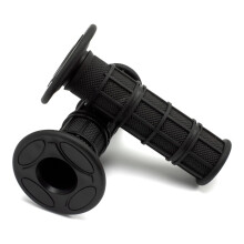 Handlebar Grips for Motorcycle, Anti Slip Design with 7/8" 22mm Silicone Material for Dirt Pit Bike ATV Ebike, High Quality Rubber Non Slip Grip Set