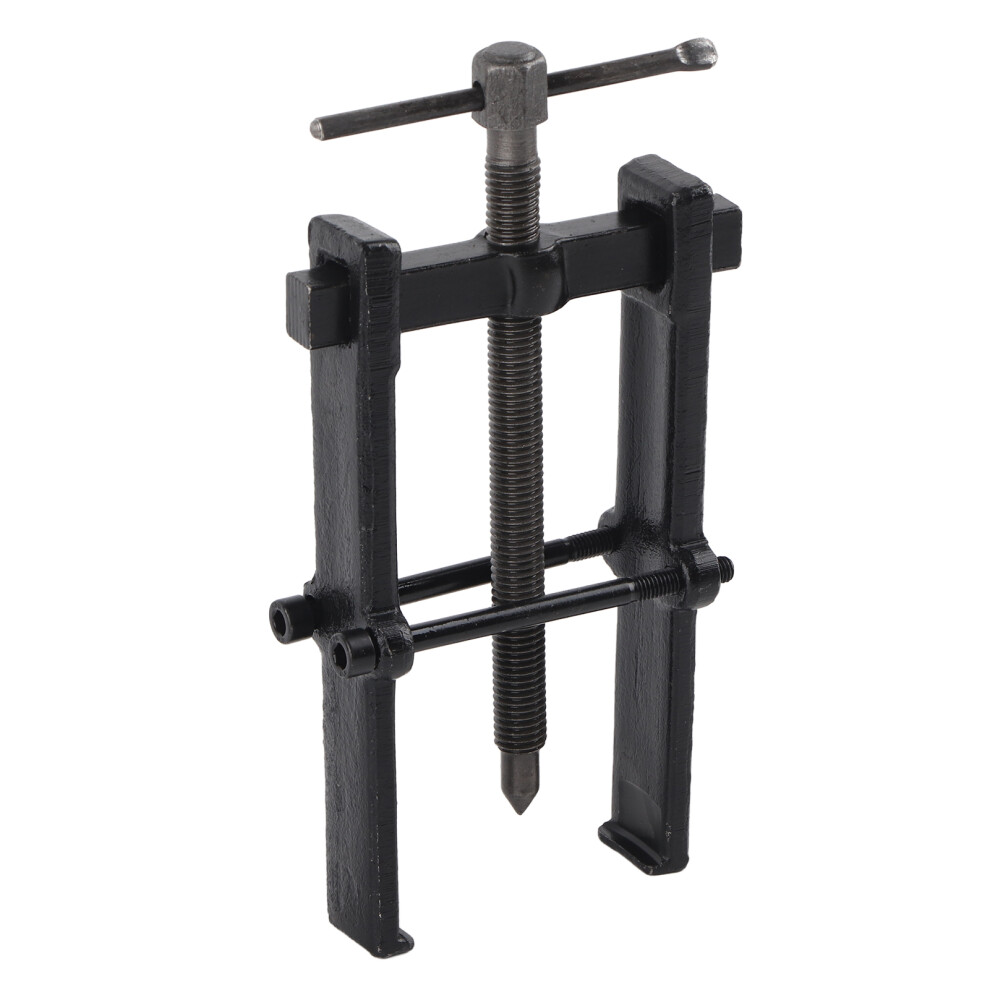 Adjustable Bearing Pulley Remover, Carbon Steel Two Jaw Puller Tool Bilateral Rotation Universal Fitment Gear Extractor With Hexagonal Screw 9437117571351
