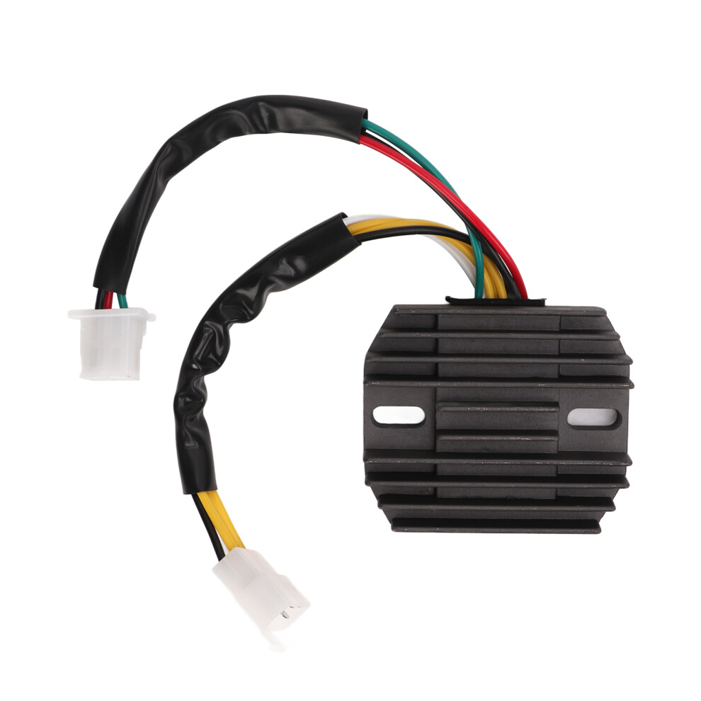 Replacement Part Number Voltage Regulator Rectifier Improve Ignition Efficiency Semiconductor Diode Aluminum Alloy Build Easy Mounting Long-Lasting 9437117513641