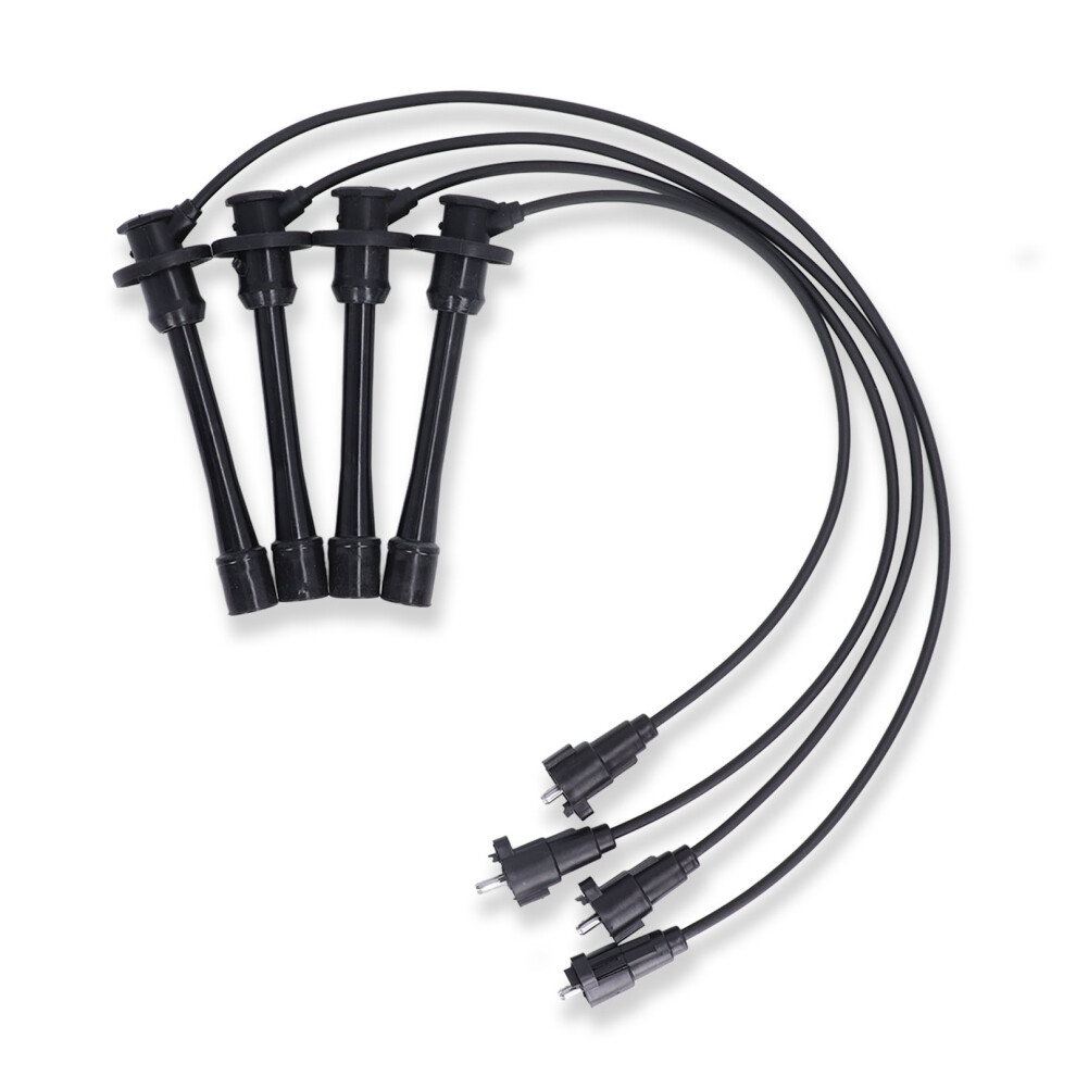 Toyota Replacement Spark Plug Wires High Grade Silicone Outer Jacket Dur Materials Enhancing Engine Ignition Efficiency Plug And Play Design 9190834427973