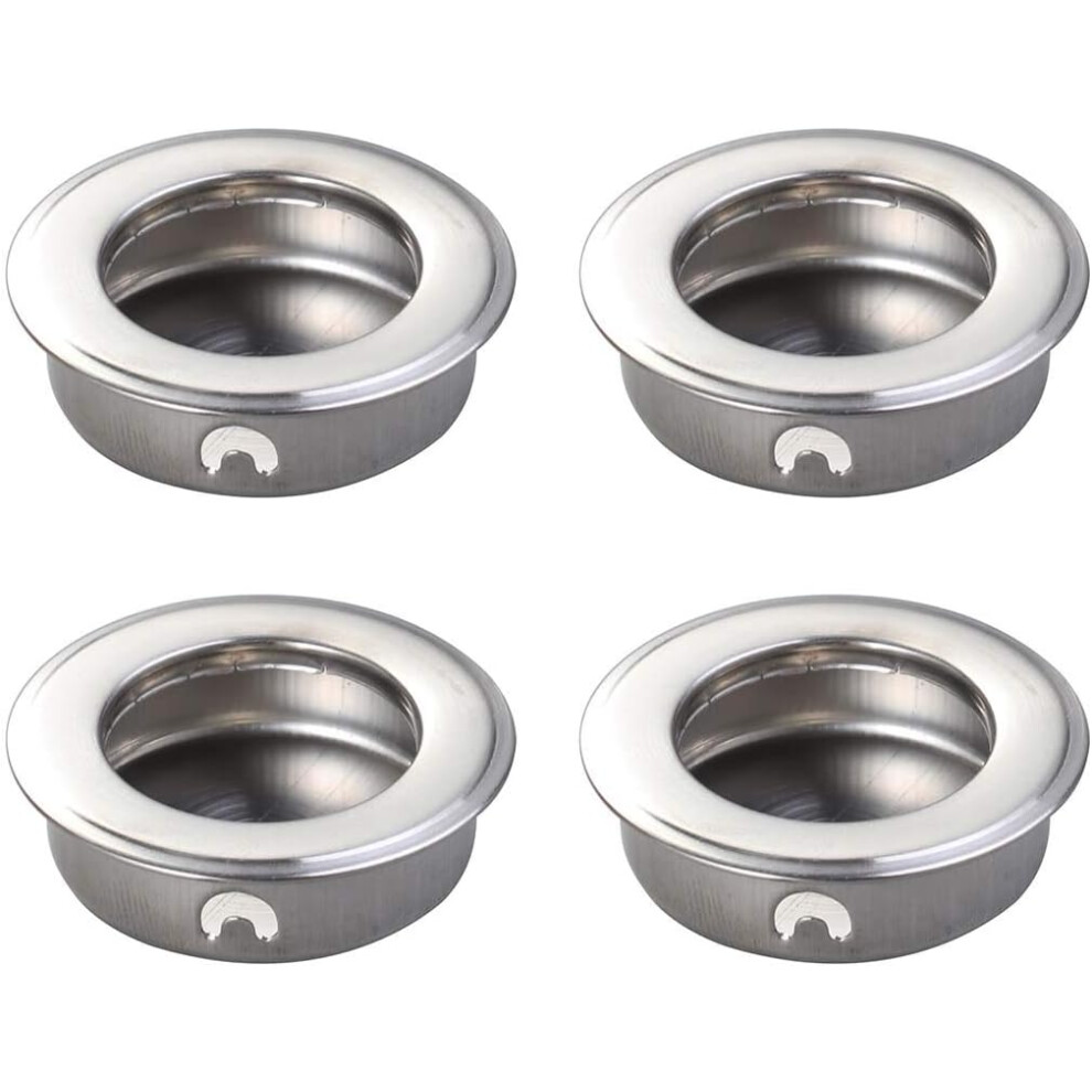 Stainless Steel Drawer Hardware, Zinc Alloy Corrosion Resistance For Your Furniture Upgrade, 4Pcs 9148971447491