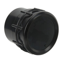 Medidor de presión de aceite de 52 mm 0-100 PSI ABS LED de 7 colores