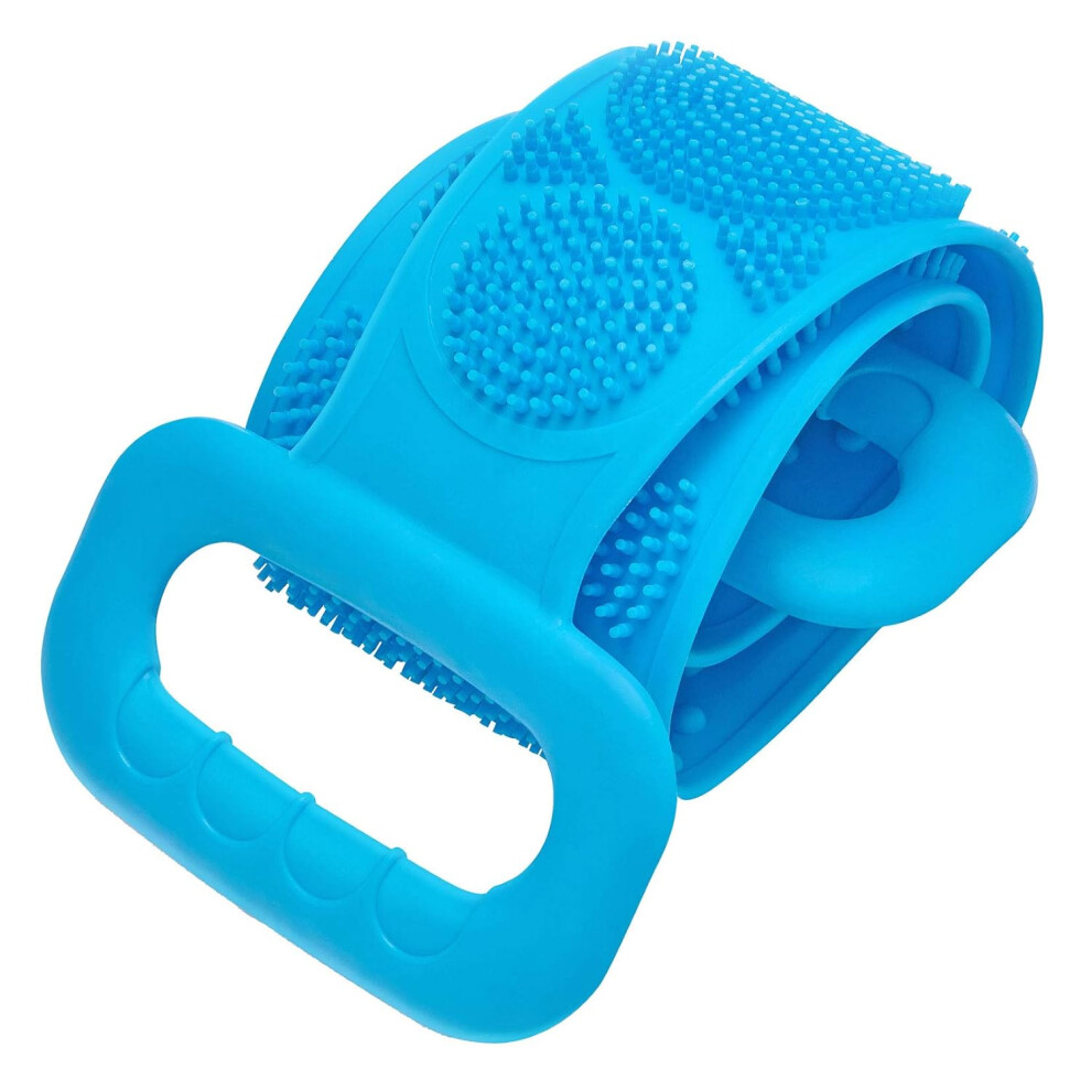 Transform Your Shower Into A Luxurious Spa With Our Premium Quality Silicone Back Scrubber, Gentle Lather For Effective Exfoliation And Massage, Dual