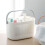 Bathroom Storage Basket, Open Design With Large Capacity For Multipurpose Use, Perforations For Ventilation And High-density PP Plastic 3