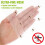 55x150cm Cat Net, Fly Screen, Mosquito Net, SelfAdhesive Window Grid, Black hook and loop 2