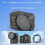 Insta360 Ace Pro 2 filter holder, filter holder protective frame, lens filter holder, camera filter holder, compatible with 49 mm filter 4