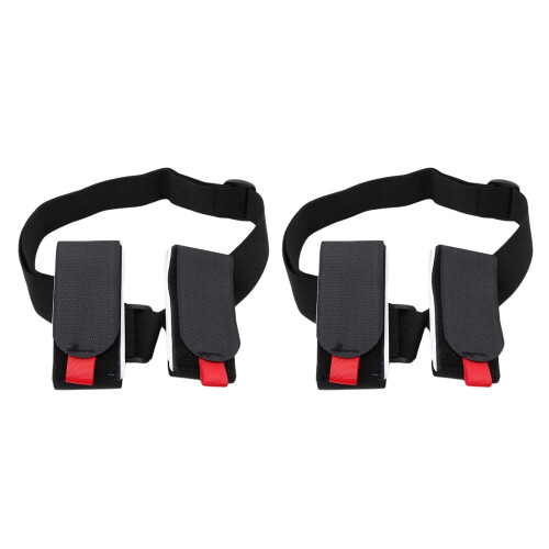 Adjustable ski carrier strap, adjustable snowboard carrying strap, portable, easy to use, 2 pieces
