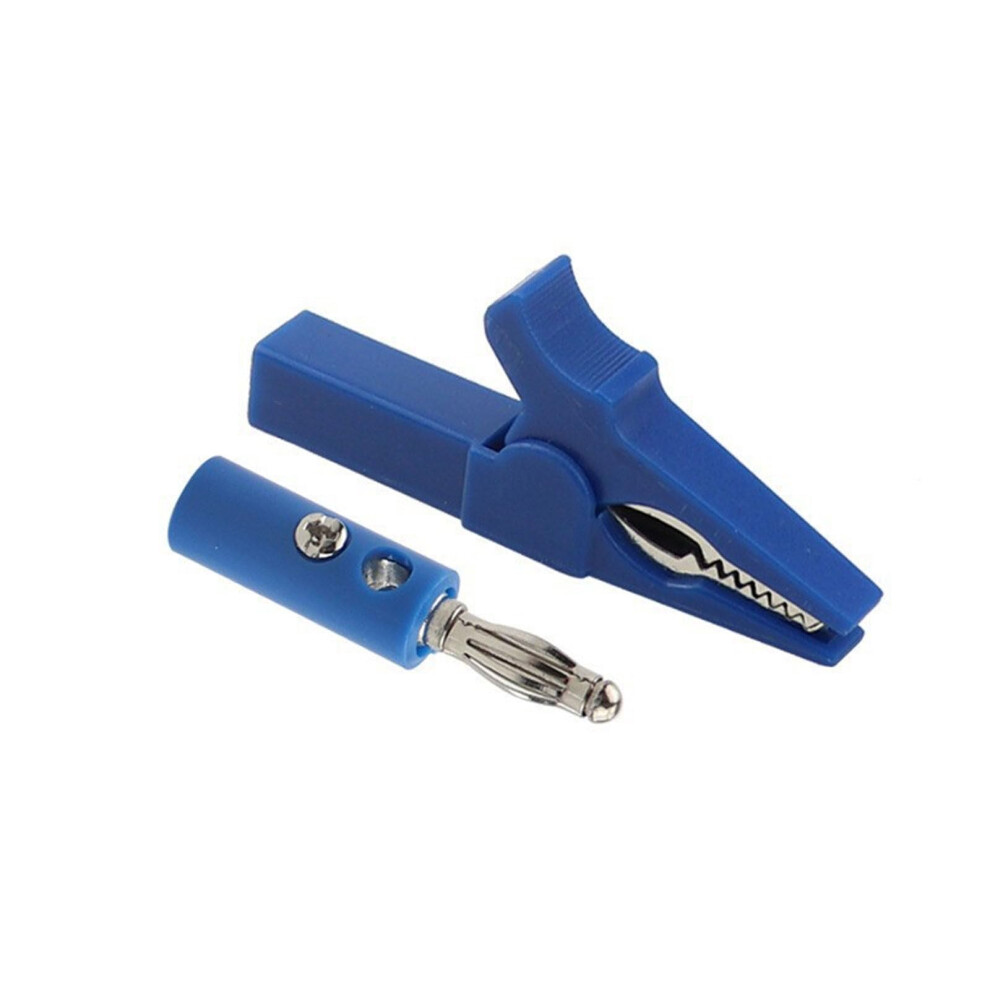Spring Clip Banana Plug Test Probes, Insulated 4Mm Banana Plug Cable, Electrical Testing Accessories 9412369981554