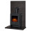 Acantha Tile & Hearth Set in Bronze Venetian Plaster Effect with Berge 5