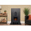 Acantha Tile & Hearth Set in Bronze Venetian Plaster Effect with Berge 6