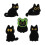 Broche en forme de chat, accessoire fabriqué en-QHXZ3585 2