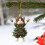 Christmas Tree Shape Key Holder Acrylic-SCY418 Silver Star B 6