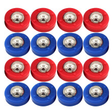 mini shuffleboard table game accessories plastic rollers