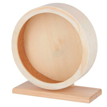 Kerbl Hamster Wood Wheel, Ø 29cm, Brown