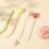 Brosse de nettoyage en forme de champignon,-Champignons roses 5