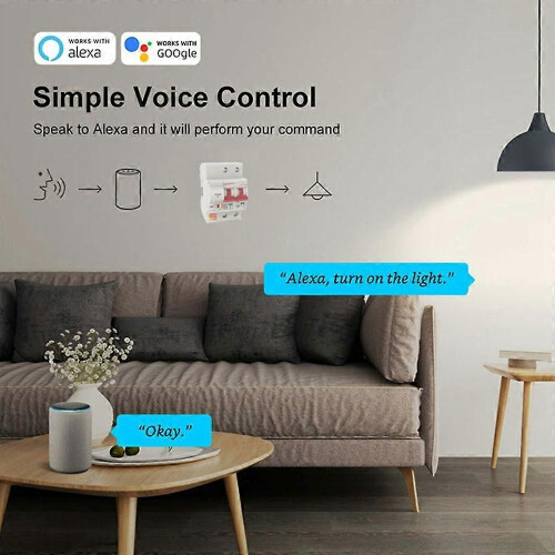 WDYK 125A 1P Tuya Zigbee Smart Circuit Breaker Τηλεχειριστήριο Αυτόματος Ευφυής Διακόπτης 1