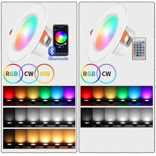 (Φωτιστικό Bluetooth, 10w) 15W Tuya LED Φως οροφής με Bluetooth LED Έξυπνο φωτιστικό οροφής με αισθη 1