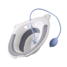 1 Piece Toilet Seat Seat Practical Sink Pregnant Protection Basin Grey