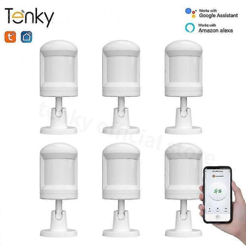 (Αισθητήρας 2 τεμαχίων) Tenky Zigbee Smart MINI PIR Ανιχνευτής κίνησης Tuya Home Security Protection 1