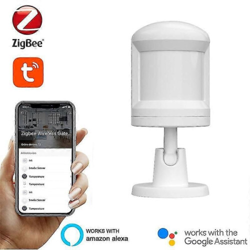 (Αισθητήρας 2 τεμαχίων) Tenky Zigbee Smart MINI PIR Ανιχνευτής κίνησης Tuya Home Security Protection 2