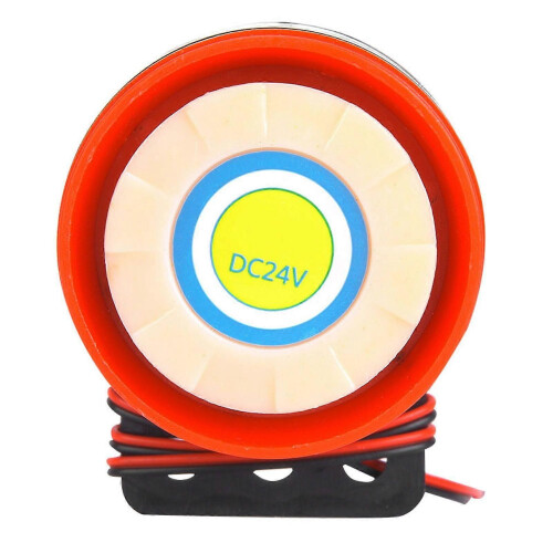 Ενεργός βομβητής συναγερμού DC 24V 110dB με καλώδιο για ηλεκτρονικά DIY